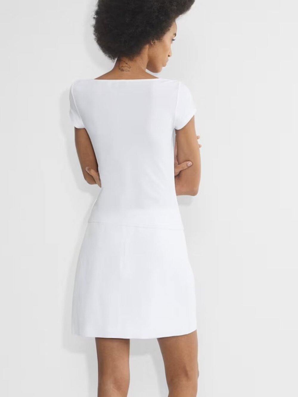 NWT Wilfred CruiseLinen™ Classic Mini Skirt in Light Birch - Picture 6 of 7